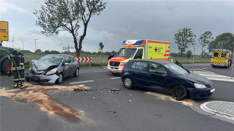 Auf der Kreuzung Stader Straße/Glückstäder Straße kam es zu einem Unfall.