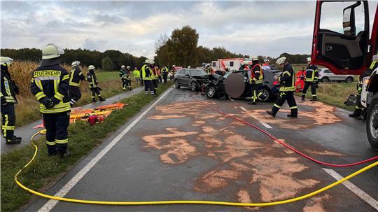 Auf der L142 zwischen Sittensen und Groß Meckelsen kam es zu einem schweren Unfall.