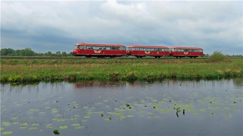Reaktivierung des Moorexpress wird immer wahrscheinlicher Auf der Moorexpress-Strecke sollen bald wieder moderne Züge für den Personennahverkehr unterwegs sein. Foto: Wisser