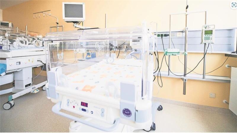 Blick auf die Neonatologie-Station.