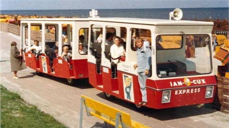 Auf der Promenade konnten die Gäste zusteigen, in Döse musste Jürgen Werner die Batterie wechseln.