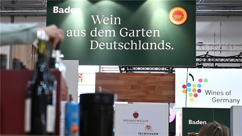 Auf der Weinmesse Prowein werden viele Weine vorgestellt.