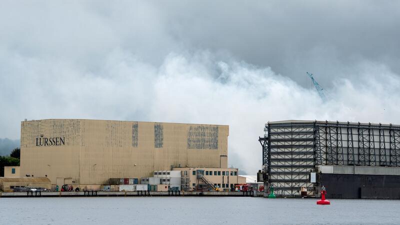 Brennender Handschuh sorgt für Feuerwehreinsatz auf Werft Auf der Werft in Schacht-Audorf läuft erneut ein Feuerwehreinsatz. (Archivbild)