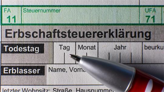 Auf die meisten Erbschaften und Steuern fielen keine Steuern an. (Symbolbild)
