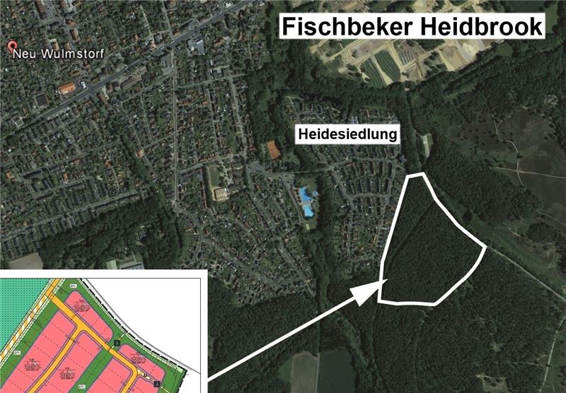 Auf diesem Areal sollte die Waldsiedlung gebaut werden. Der Rat hatte die Planung im Dezember mit den Stimmen von SPD und Grünen gestoppt.