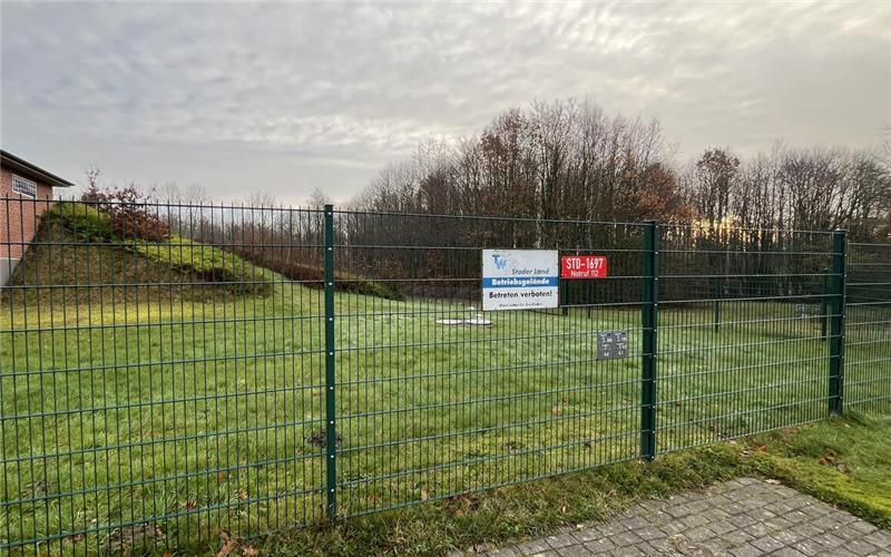 Trinkwasserverband Stader Land baut in Dollern ein neues Wasserwerk Auf dieser Fläche soll das neue Wasserwerk errichtet werden.