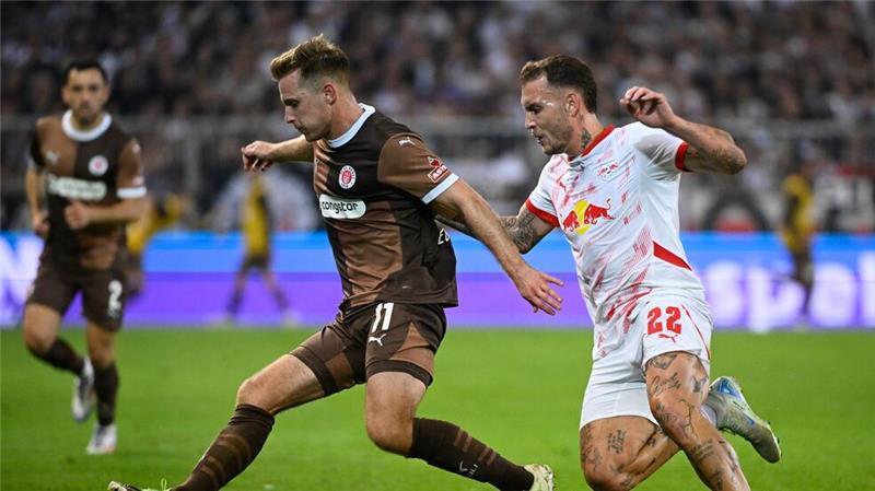 Aufsteiger St. Pauli zeigt gegen RB Leipzig über weite Strecken ein tolles Spiel.