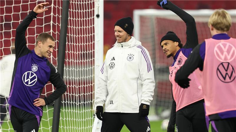 Darum geht es für Nagelsmann noch gegen Ungarn Aufwärmen für den Jahresausklang. Deutschland spielt gegen Ungarn in Budapest.