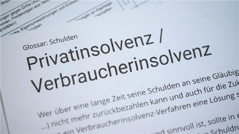 Aus Schleswig-Holstein wird ein Anstieg der Verbraucherinsolvenzen gemeldet. (Symbolbild) 