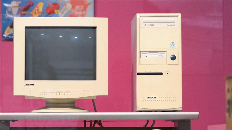 Aus dem Discounter ins Museum: Der Tower-PC von Aldi.