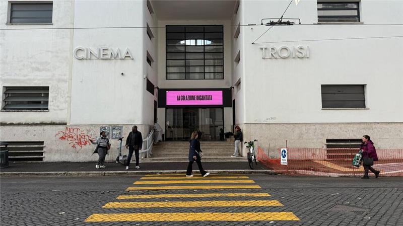 Aus dem Kino „Troisi“ ist ein neues Kulturzentrum geworden.  