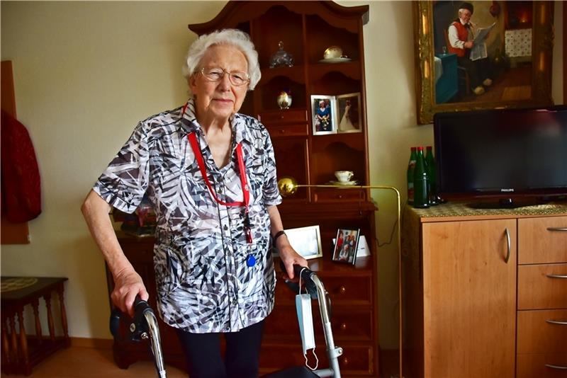 Aus dem Ruhrgebiet nach Buxtehude gezogen: Elsbeth Potthoff (91) war zeitweise sehr einsam. Foto: Ahrens