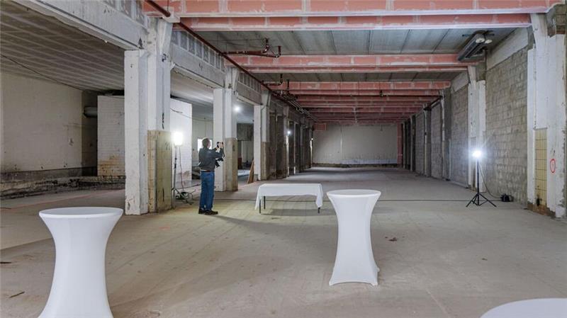 Aus der Lagerhalle D des Fleischgroßmarkts Hamburg soll bis zum Herbst der neue Standort des „Gruenspan“ werden.