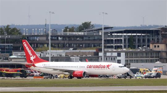 Aus diesem Flugzeug der türkischen Airline Corendon wurde der Notfallcode „7500“ gesendet. (Archivbild) 