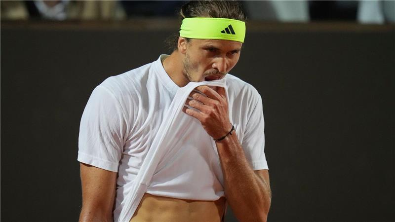 Zverev verpasst Einzug ins Halbfinale von Rom Aus in Rom: Alexander Zverev scheitert im Viertelfinale.