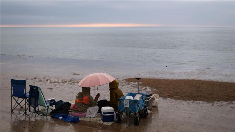 Ausflugswetter am Lake Michigan