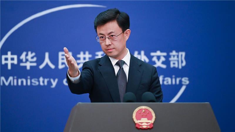 Außenamtssprecher Guo Jiakun: Kein Kontakt mit Washington. (Archivbild)