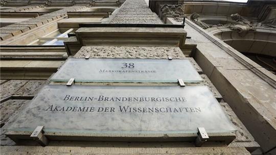 Außenansicht der Berlin-Brandenburgischen Akademie der Wissenschaften (BBAW).