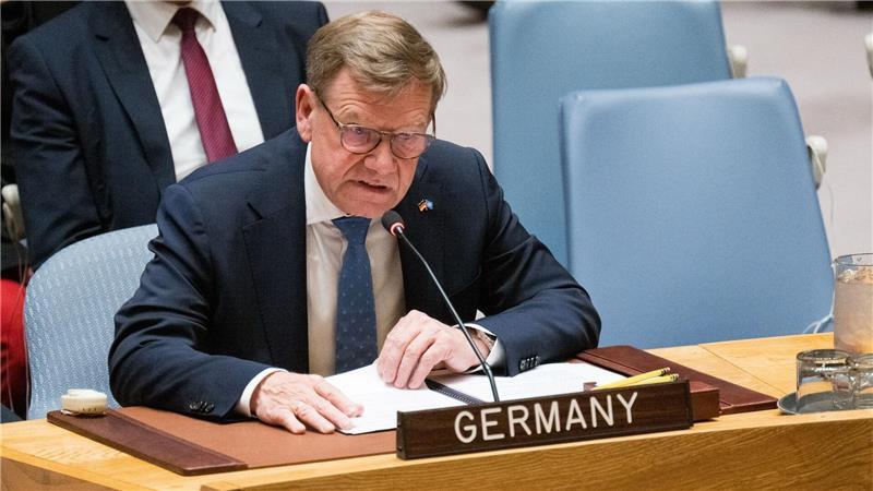 Außenminister Johann Wadephul (CDU) warnt in einer Sitzung des UN-Sicherheitsrats in New York vor einer weiteren Eskalation des Iran-Krieges.