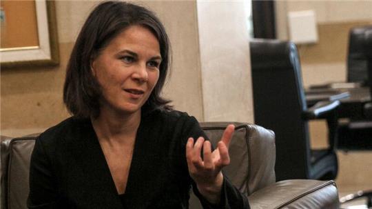 Außenministerin Annalena Baerbock ist zu Gesprächen im Libanon.