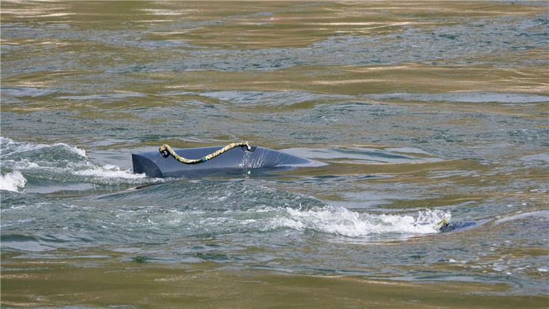 Außerhalb des Wassers sind die Anlagen kaum zu sehen. (Archivbild)