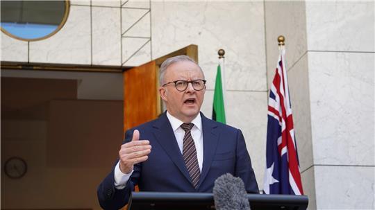 Australiens Premier Albanese lässt nach dem Terroranschlag die Arbeit der Geheimdienste und Strafverfolgungsbehörden überprüfen. (Archivbild)