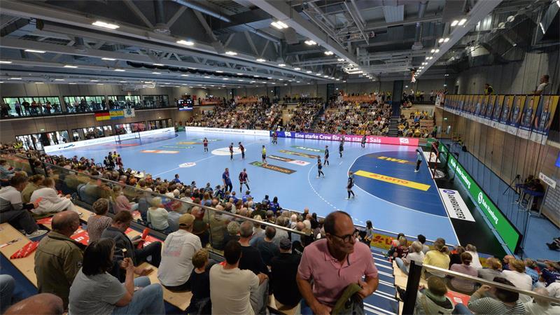 Ausverkaufte Hütte beim BSV in der Halle Nord.