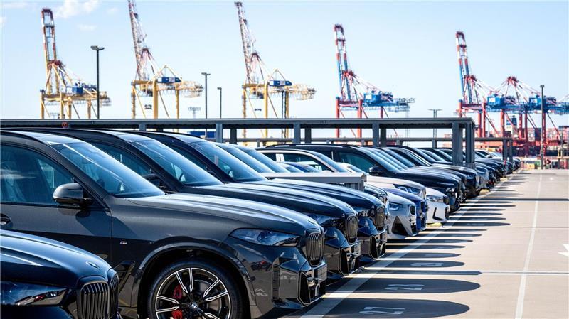 USA sind wichtigster Handelspartner der EU Autos und Fahrzeugteile machen ein Fünftel des deutschen Exports in die USA aus. (Archivbild)