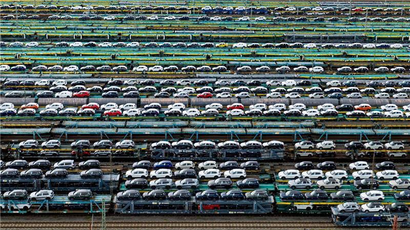 Bilder des Tages Autozüge in Bremen
