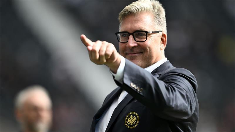 Eintracht Frankfurt und Sportchef Krösche trennen sich Axel Hellmann übernimmt vorerst die Aufgaben von Krösche. (Archivbild)