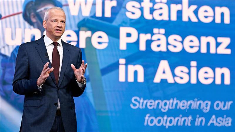 BASF-Chef Kamieth: Milliardeninvestition in China lohnt sich später als gedacht. (Archivbild)