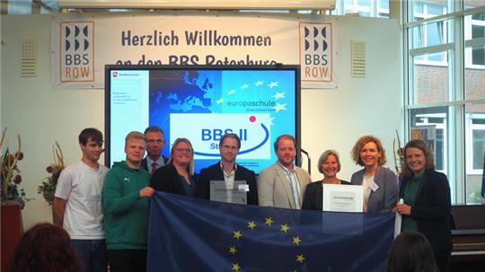 BBS II Stade als Europaschule geehrt.