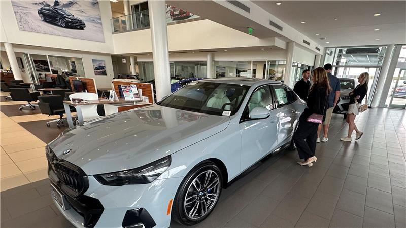 Vor möglichen Zöllen: VW und BMW legen in USA zu BMW konnte in den ersten drei Jahresmonaten in den USA ebenfalls Fahrt aufnehmen. (Archivbild)