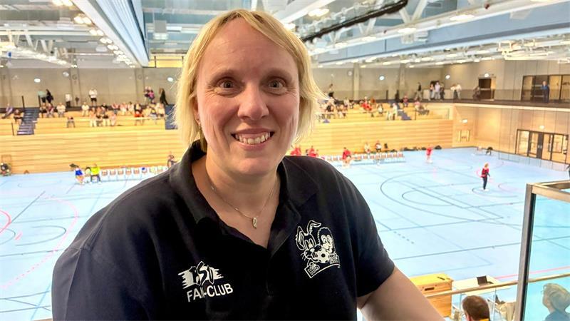 BSV-Anhängerin Christine Haase ist Vorsitzende des Fanclubs Has‘ und Igel.