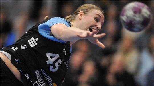BSV-Handballerin Jolina Huhnstock ärgerte sich über die Niederlage gegen die TuS Metzingen.