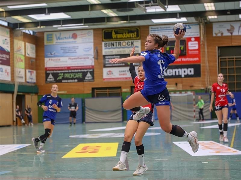 BSV-Handballerin Lucia Kollmer erzielte sieben Tore. Foto: Katja Hinrichs/BSV