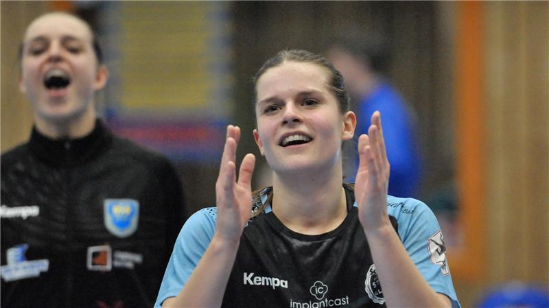 BSV-Handballerin Teresa von Prittwitz hat sich von ihrer Gehirnerschütterung erholt und konnte beim letzten Saisonspiel dabei sein.