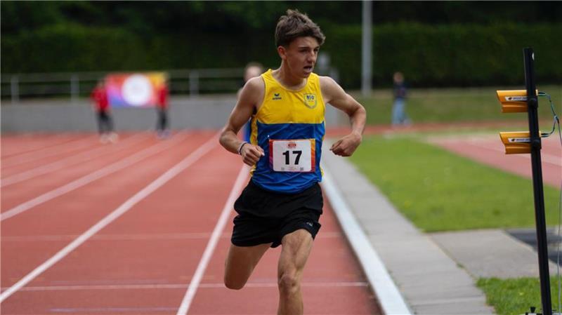 Jetzt abstimmen: Das sind die Kandidaten für das Sportstipendium BSV-Leichtathlet Emil Keppler.