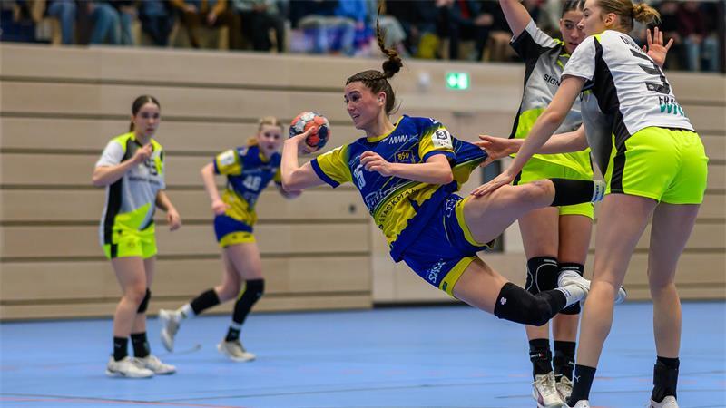 Aus Bayern und Sachsen: Für den BSV haben sie ihre Heimat verlassen BSV-Talent Siri Kuhnert spielt im Rückraum.