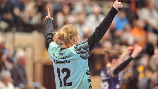 BSV-Torhüterin Oliwia Kaminska zeigte einen starken Auftritt in der zweiten Halbzeit.