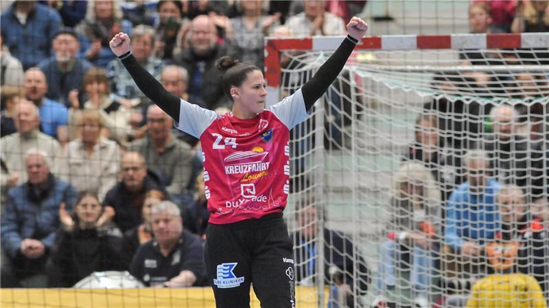 BSV-Torhüterin Sophie Fasold hielt acht Bälle.
