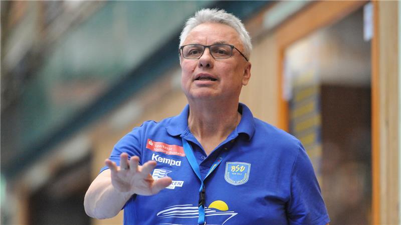 BSV-Trainer Dirk Leun.
