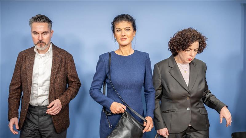 BSW-Chefin Sahra Wagenknecht gibt den Bundesvorsitz ab.