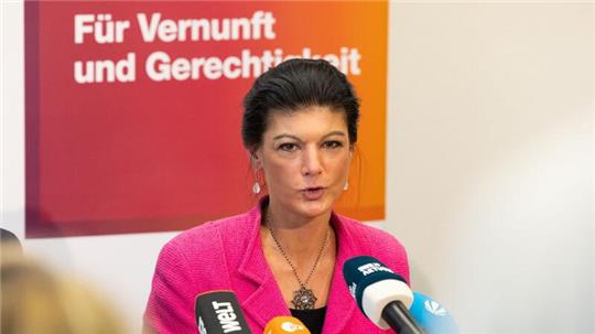 BSW-Chefin Sahra Wagenknecht kann sich Hoffnungen auf einen Einzug ins sächsische Landesparlament machen.