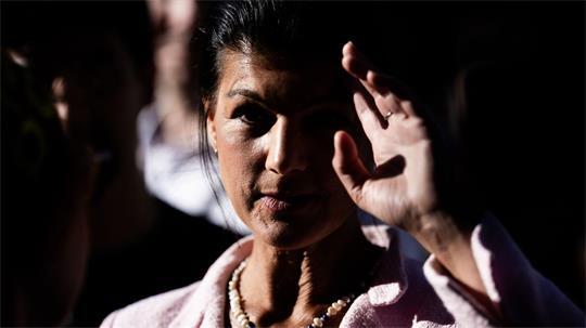 BSW-Gründerin Sahra Wagenknecht hofft auf den Sprung ihrer Partei in den Magdeburger Landtag. (Archivbild)