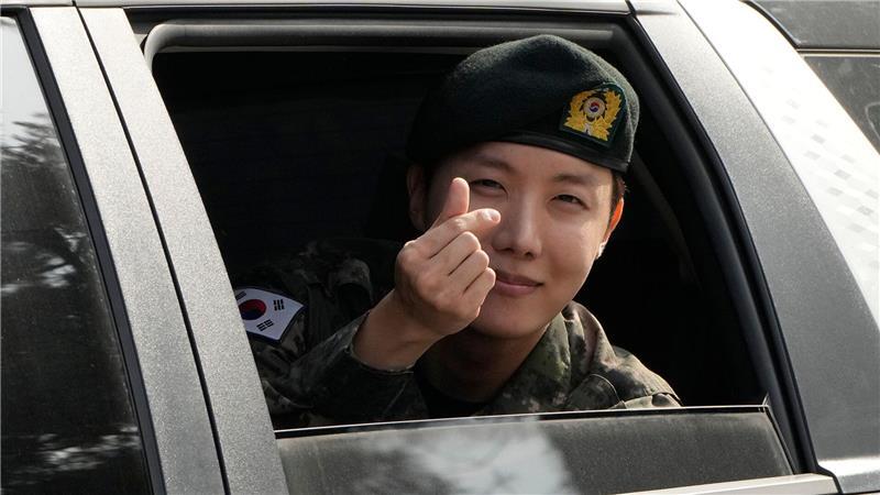 BTS-Mitglied J-Hope hatte bereits seinen Militärdienst abgeleistet. (Archivbild) 