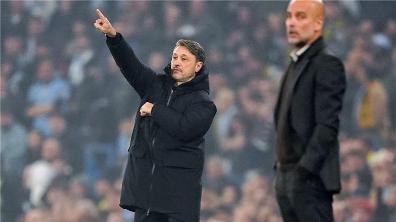 BVB-Coach Niko Kovač (l) verlor mit seiner Mannschaft das Duell gegen das Star-Ensemble von Pep Guardiola.