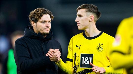 BVB-Trainer Edin Terzic macht sich für Nico Schlotterbeck stark.