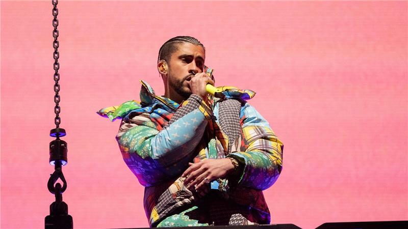 Bad Bunny und Taylor Swift in Spotify-Jahrescharts vorn Bad Bunny beim Coachella 2023.