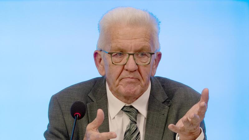 Baden-Württembergs Ministerpräsident Winfried Kretschmann.